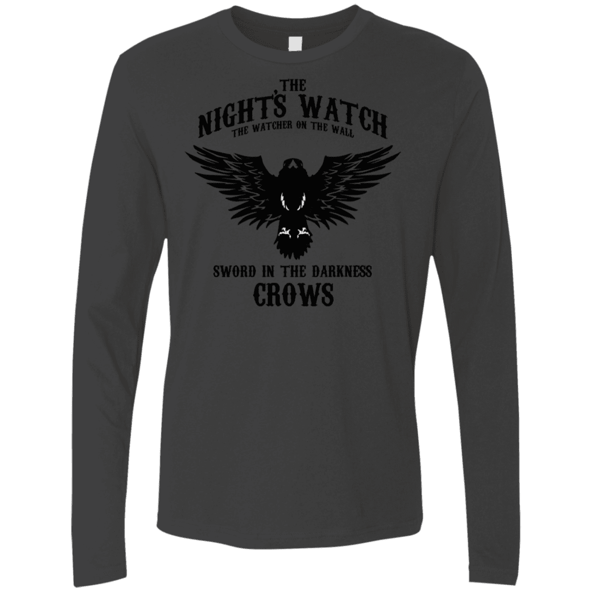 T-Shirts Heavy Metal / S Watcher on the Wall Men's Premium Long Sleeve