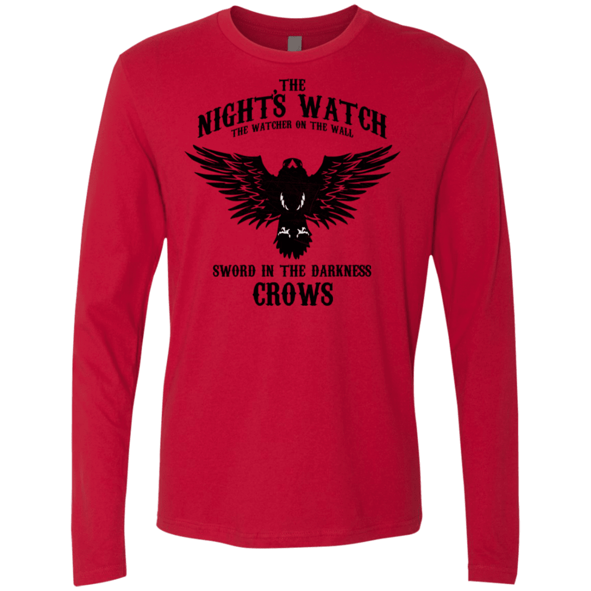 T-Shirts Red / S Watcher on the Wall Men's Premium Long Sleeve