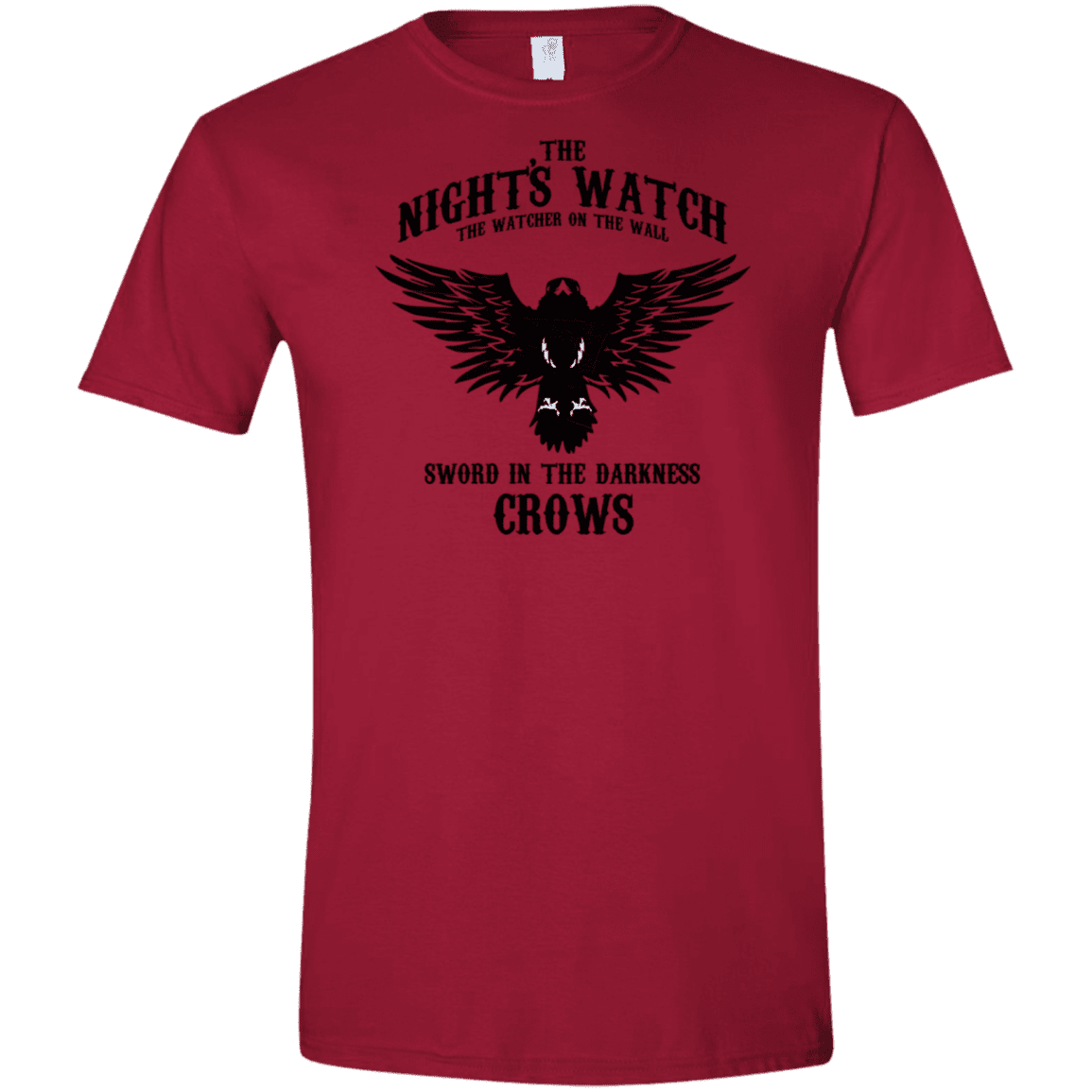 T-Shirts Cardinal Red / S Watcher on the Wall Men's Semi-Fitted Softstyle