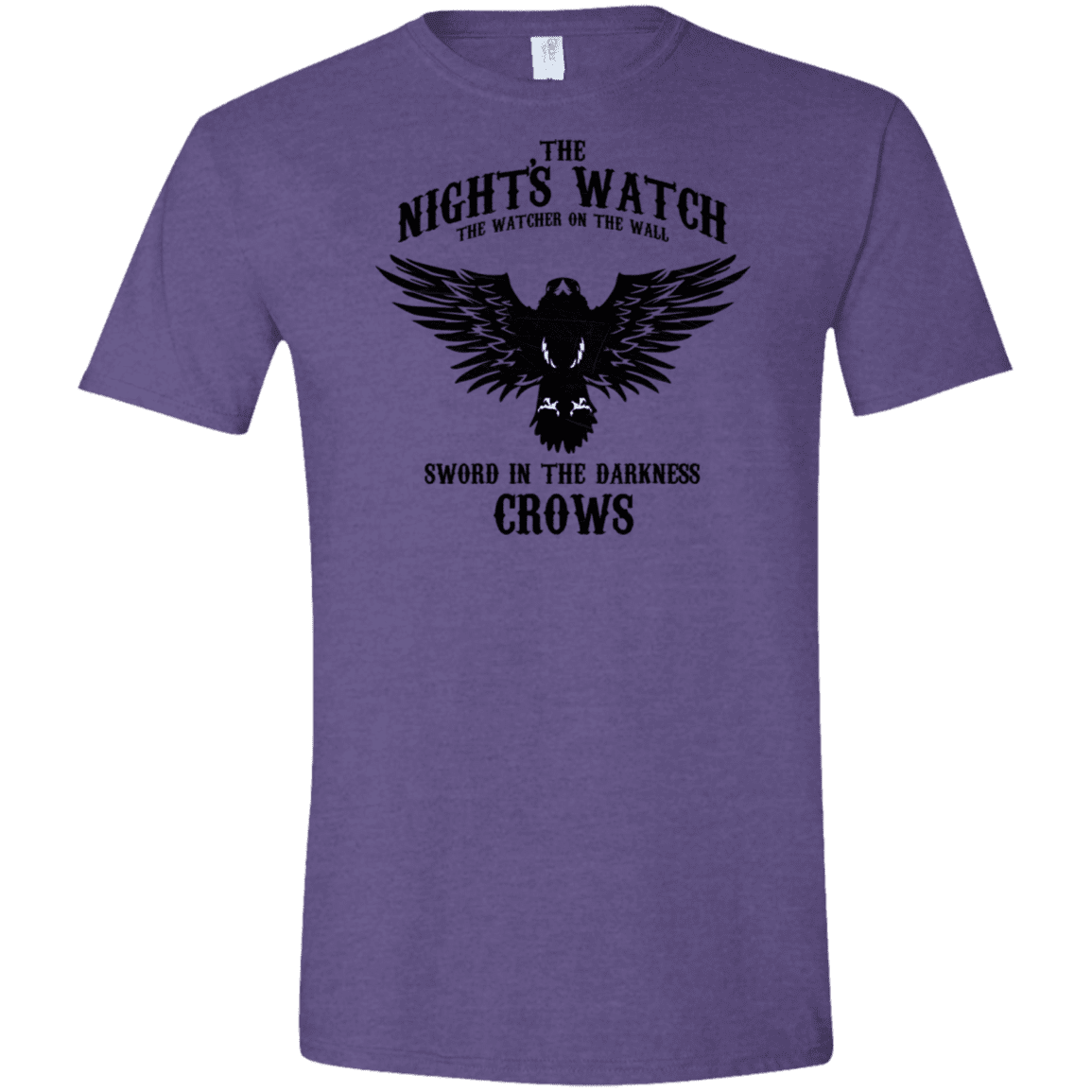 T-Shirts Heather Purple / S Watcher on the Wall Men's Semi-Fitted Softstyle
