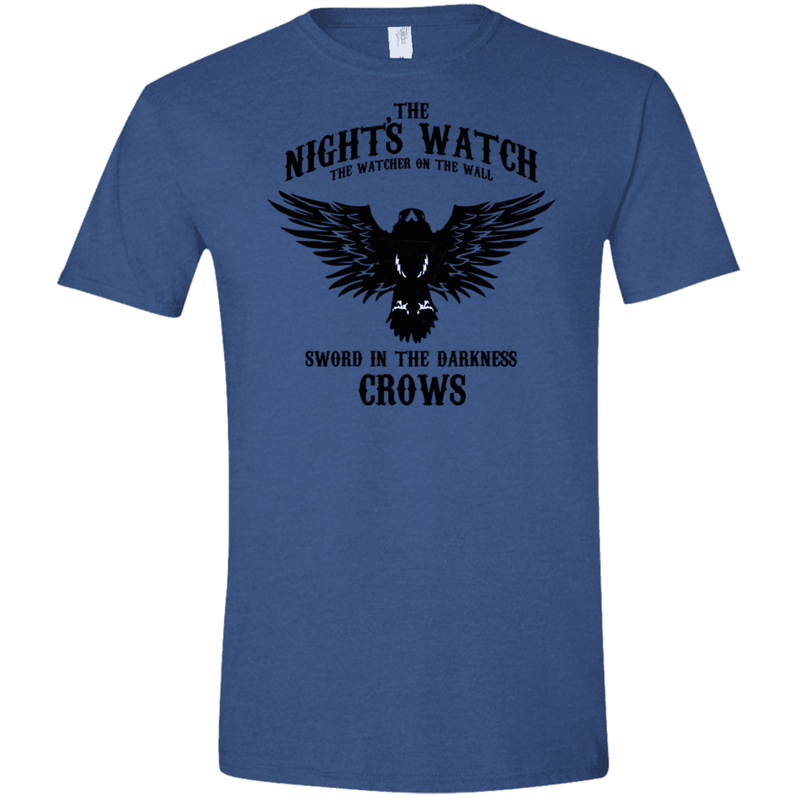 T-Shirts Heather Royal / X-Small Watcher on the Wall Men's Semi-Fitted Softstyle