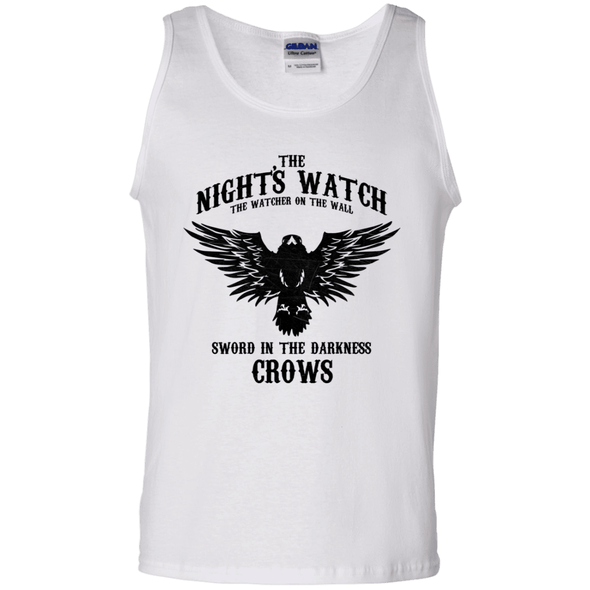 T-Shirts White / S Watcher on the Wall Men's Tank Top