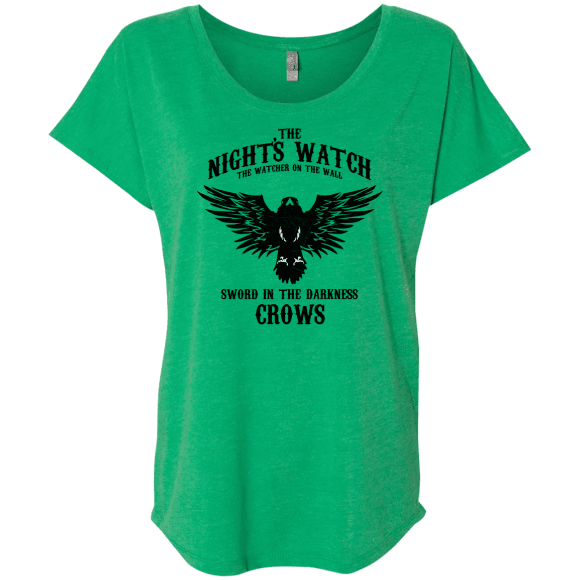 T-Shirts Envy / X-Small Watcher on the Wall Triblend Dolman Sleeve