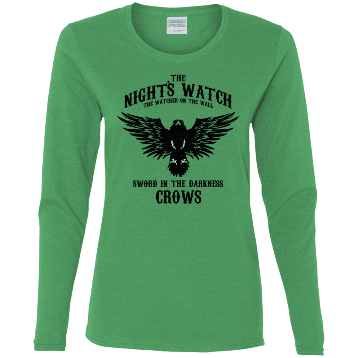 T-Shirts Irish Green / S Watcher on the Wall Women's Long Sleeve T-Shirt