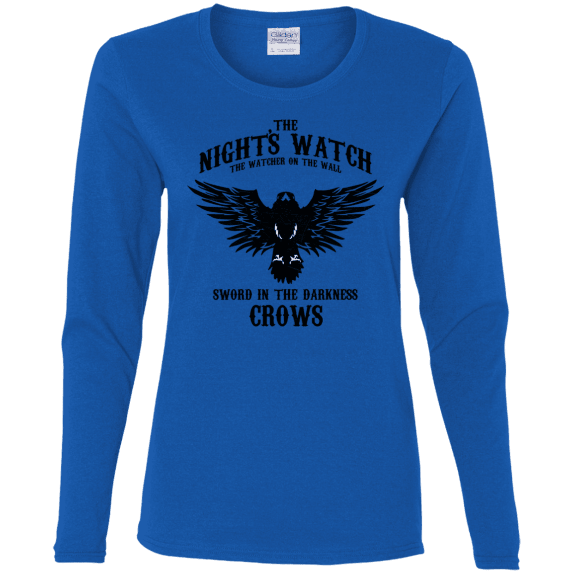 T-Shirts Royal / S Watcher on the Wall Women's Long Sleeve T-Shirt