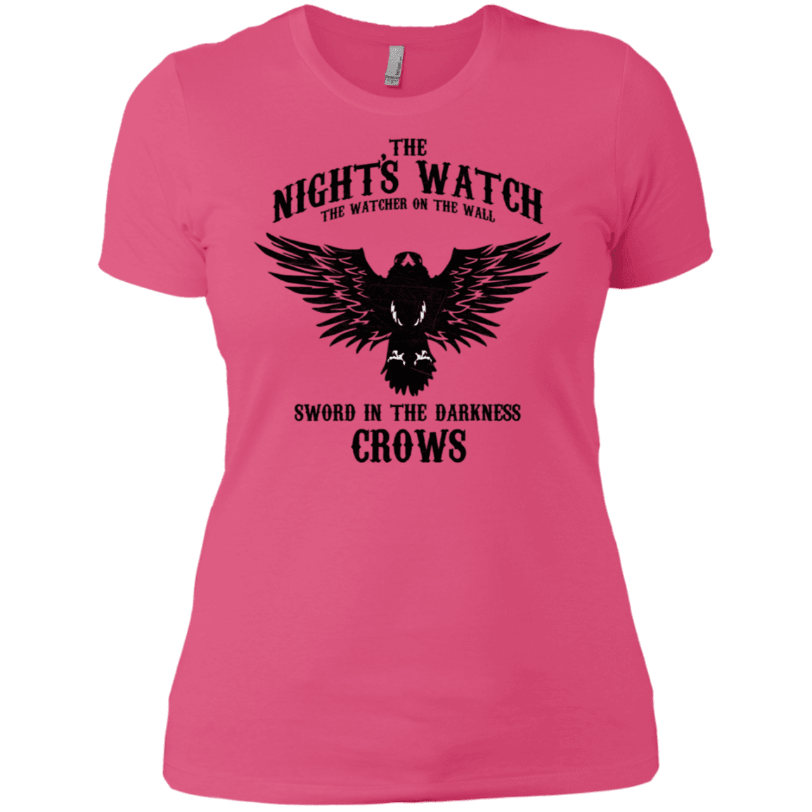 T-Shirts Hot Pink / X-Small Watcher on the Wall Women's Premium T-Shirt