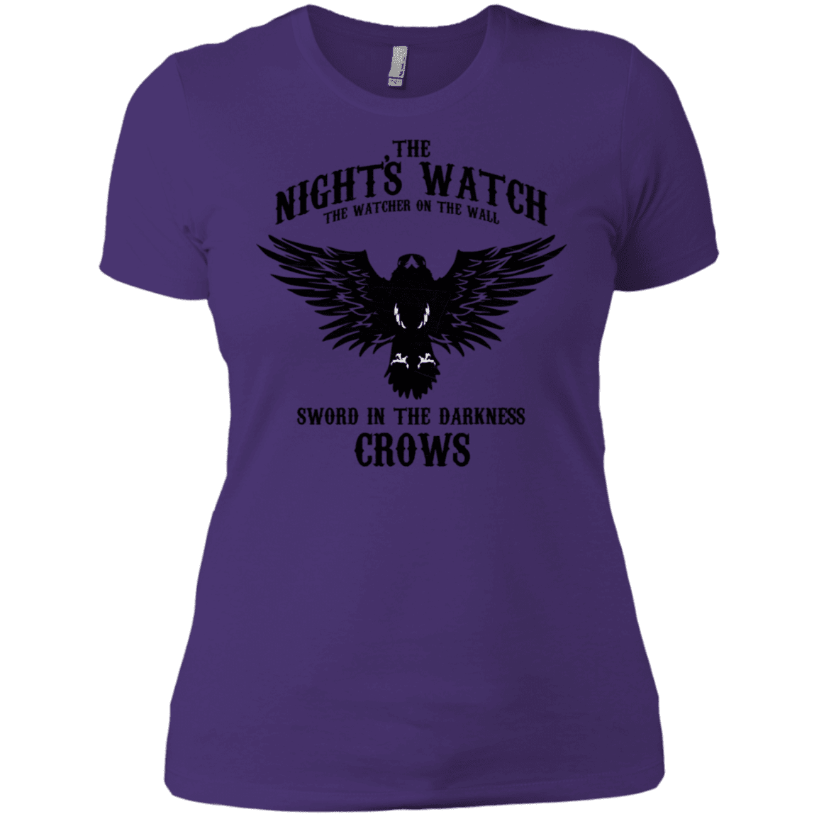 T-Shirts Purple Rush/ / X-Small Watcher on the Wall Women's Premium T-Shirt
