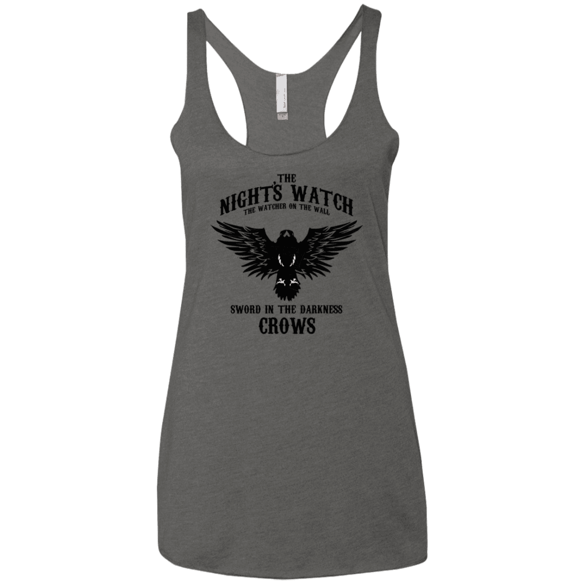T-Shirts Premium Heather / X-Small Watcher on the Wall Women's Triblend Racerback Tank