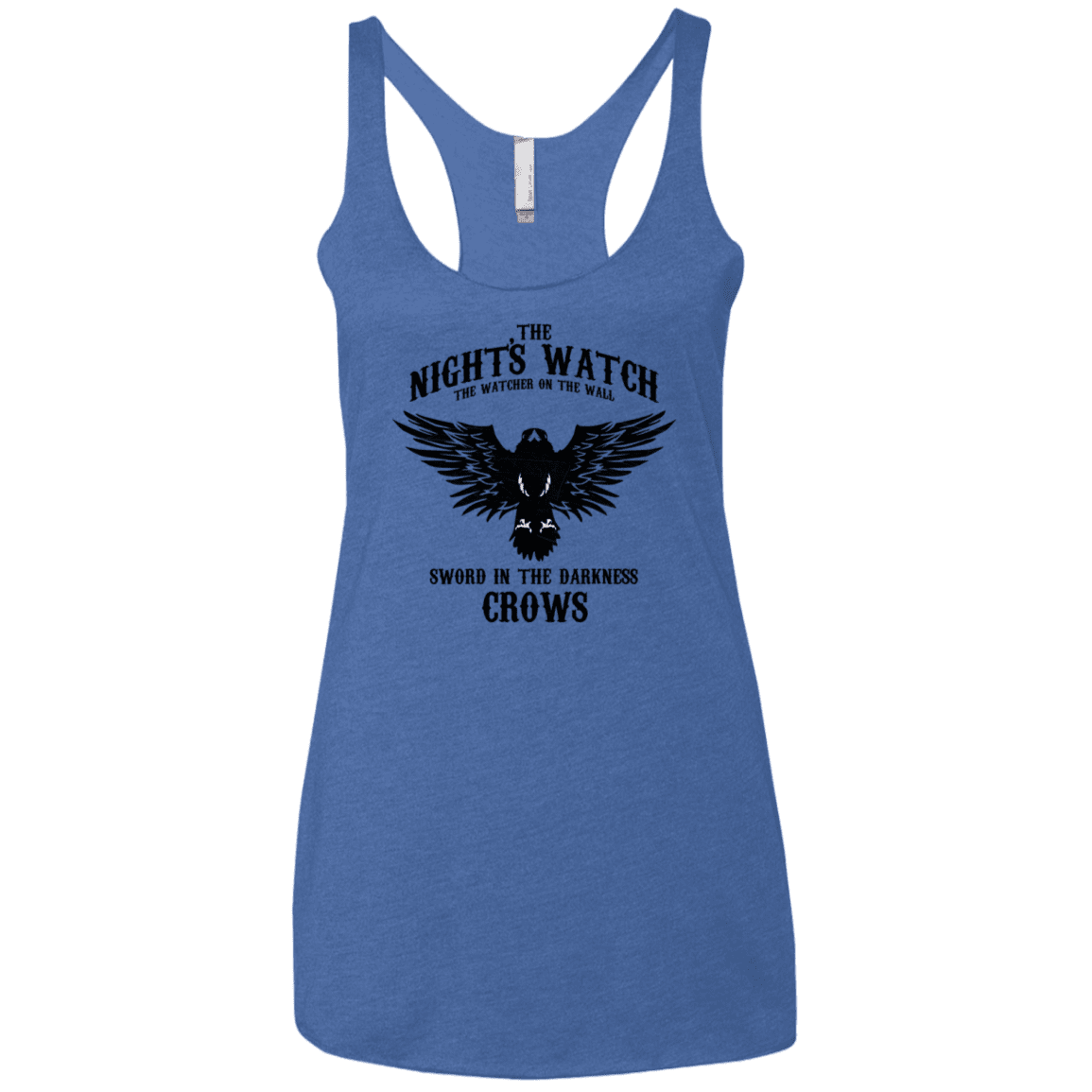 T-Shirts Vintage Royal / X-Small Watcher on the Wall Women's Triblend Racerback Tank