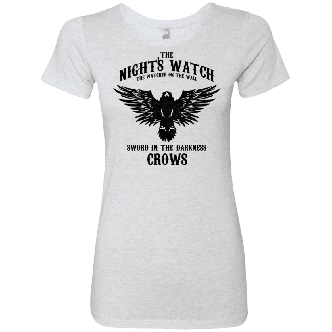 T-Shirts Heather White / S Watcher on the Wall Women's Triblend T-Shirt