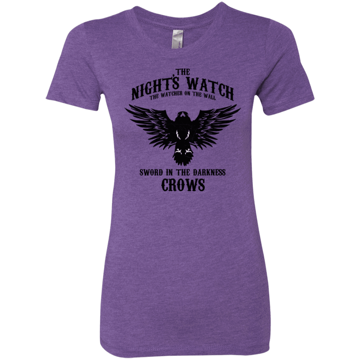T-Shirts Purple Rush / S Watcher on the Wall Women's Triblend T-Shirt