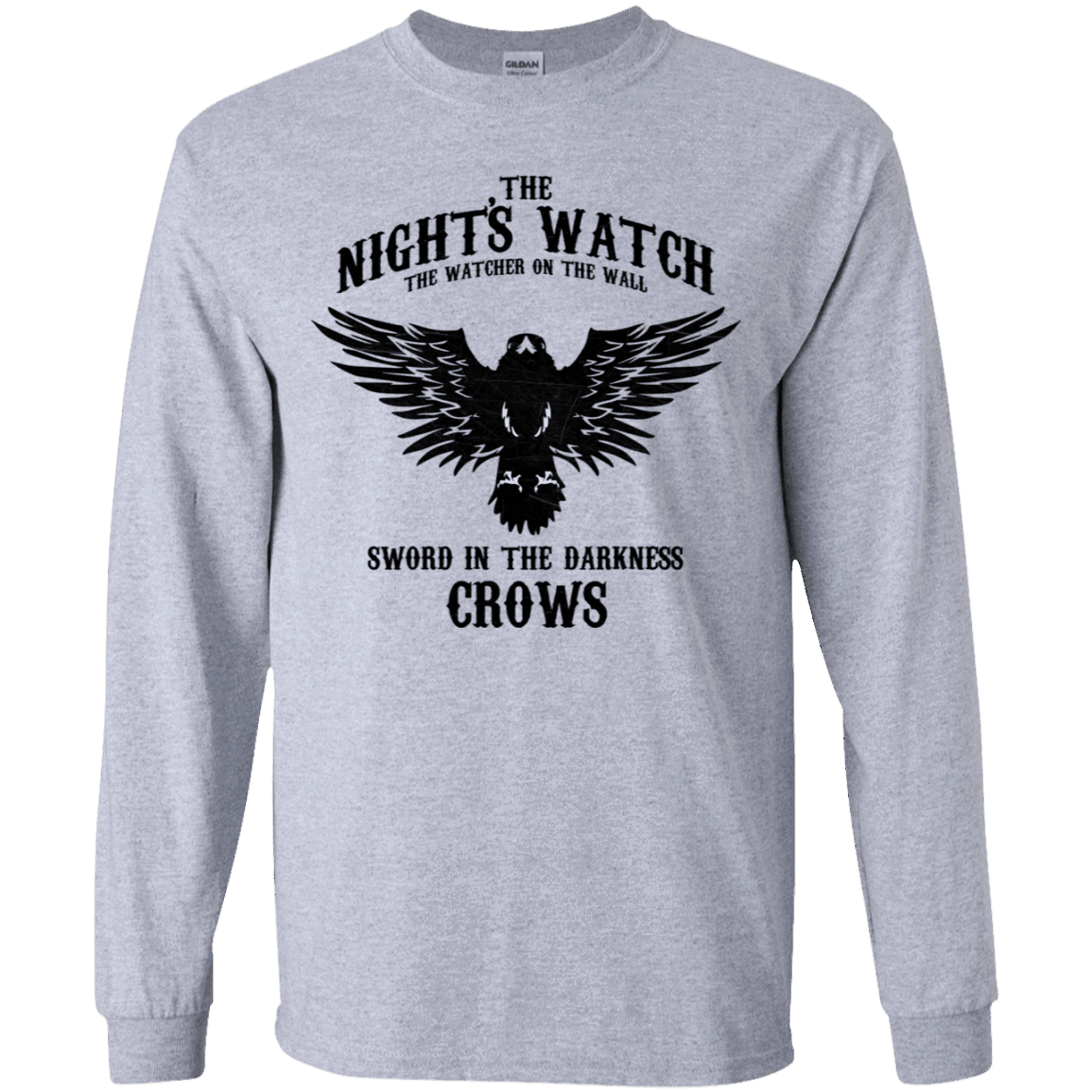 T-Shirts Sport Grey / YS Watcher on the Wall Youth Long Sleeve T-Shirt