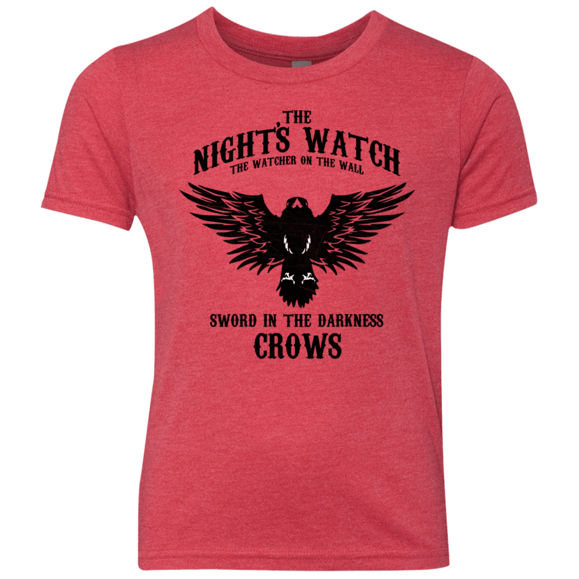 T-Shirts Vintage Red / YXS Watcher on the Wall Youth Triblend T-Shirt