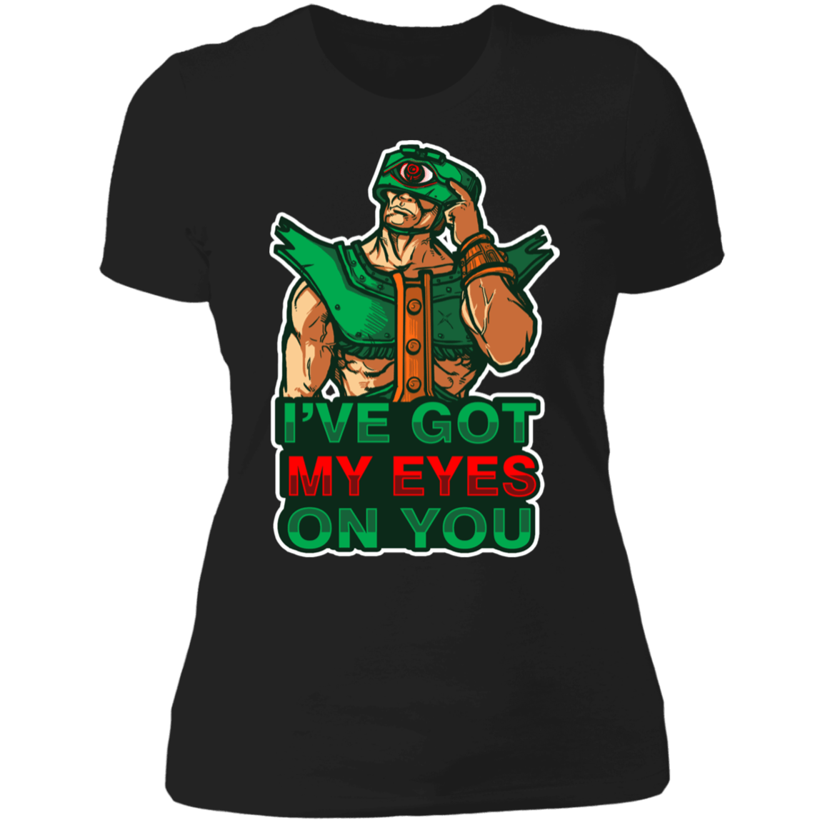 T-Shirts Black / X-Small Watchful Eyes Women's Premium T-Shirt