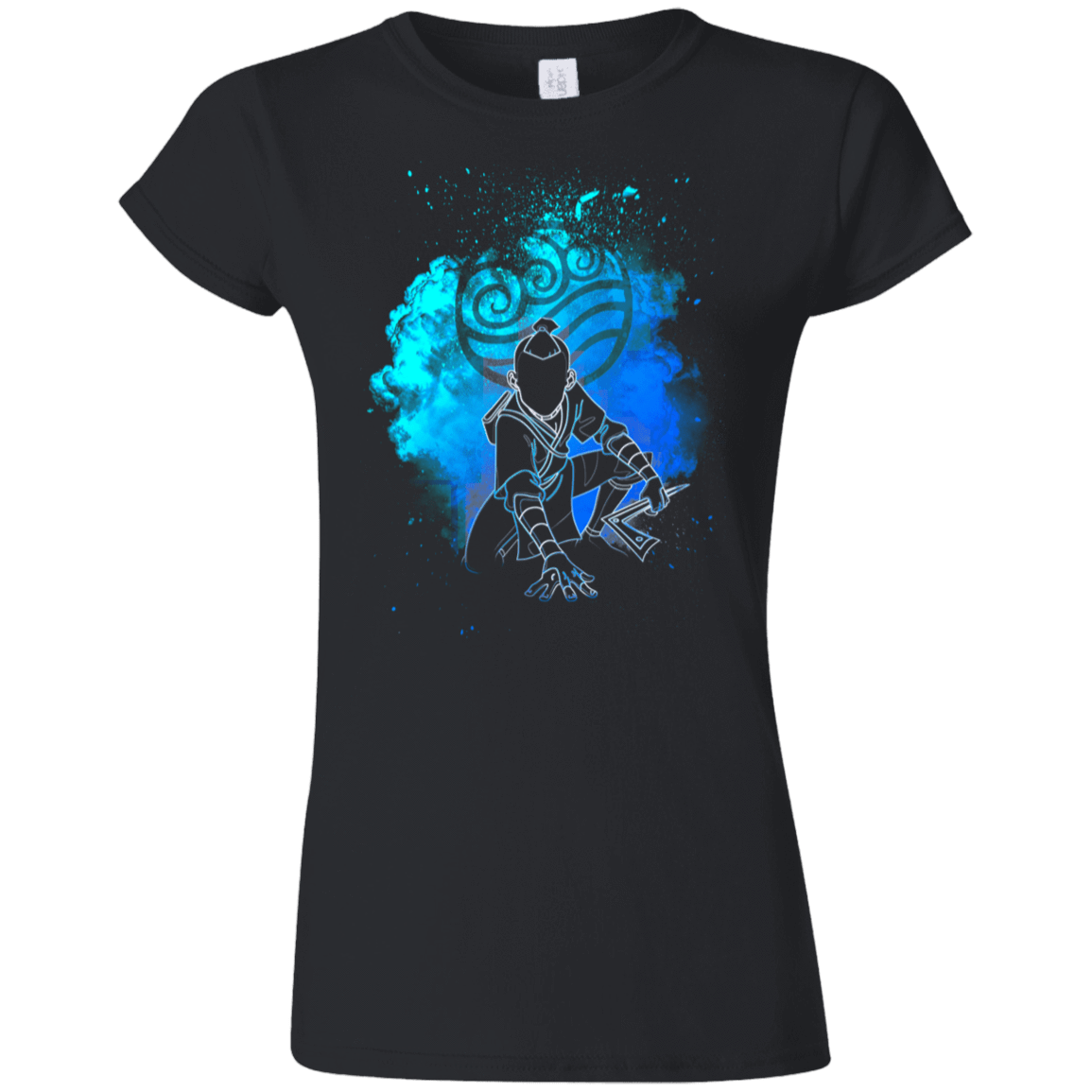 T-Shirts Black / S Water Bender Soul Brother Junior Slimmer-Fit T-Shirt