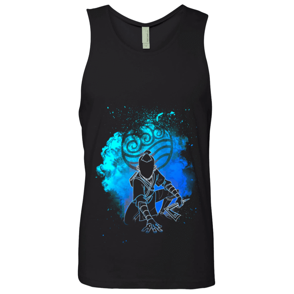 T-Shirts Black / S Water Bender Soul Brother Men's Premium Tank Top