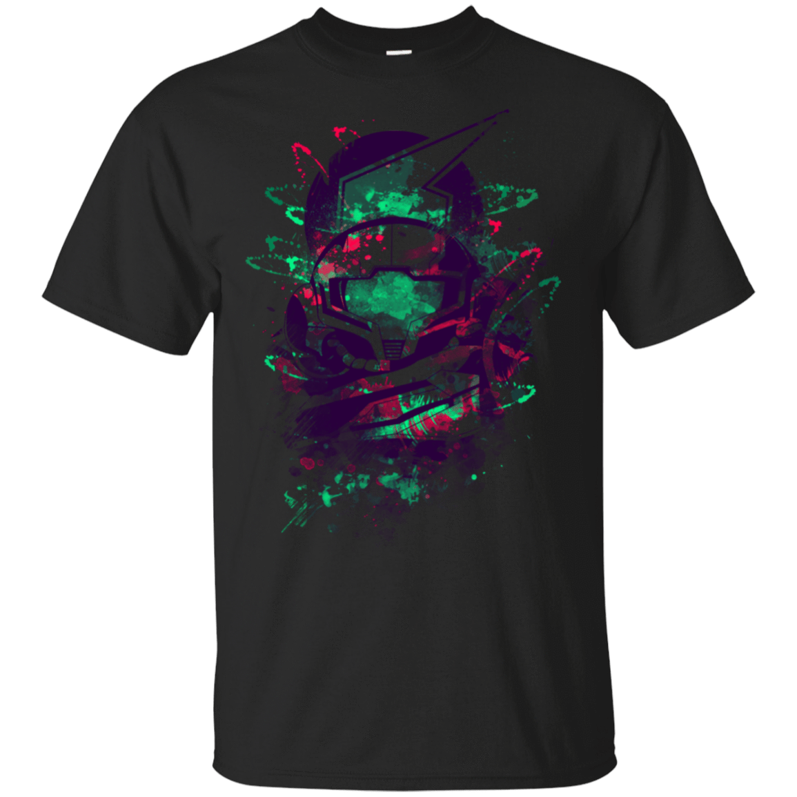 T-Shirts Black / S Water Color Bounty Hunter T-Shirt