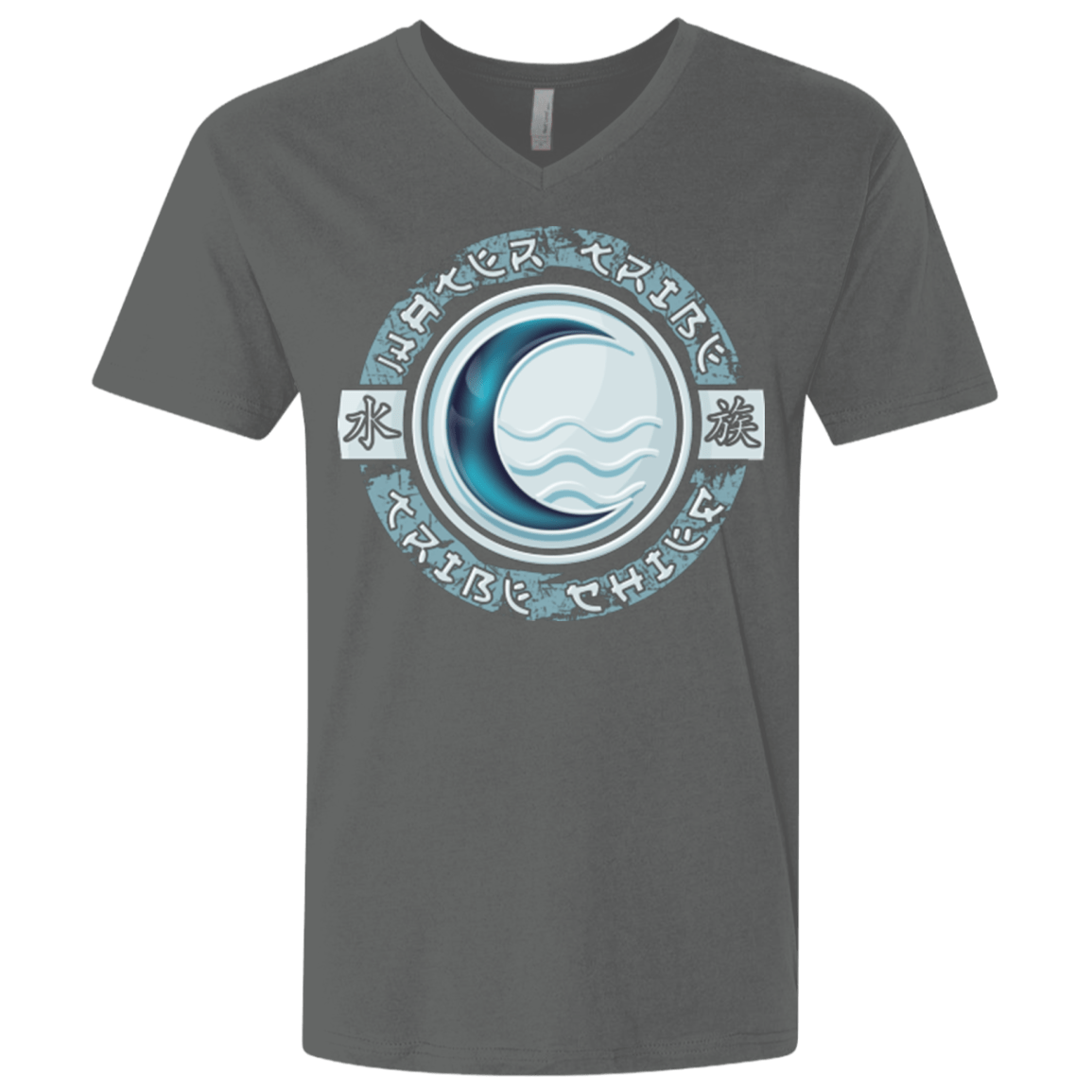 T-Shirts Heavy Metal / X-Small Water Tribe Chief Men's Premium V-Neck