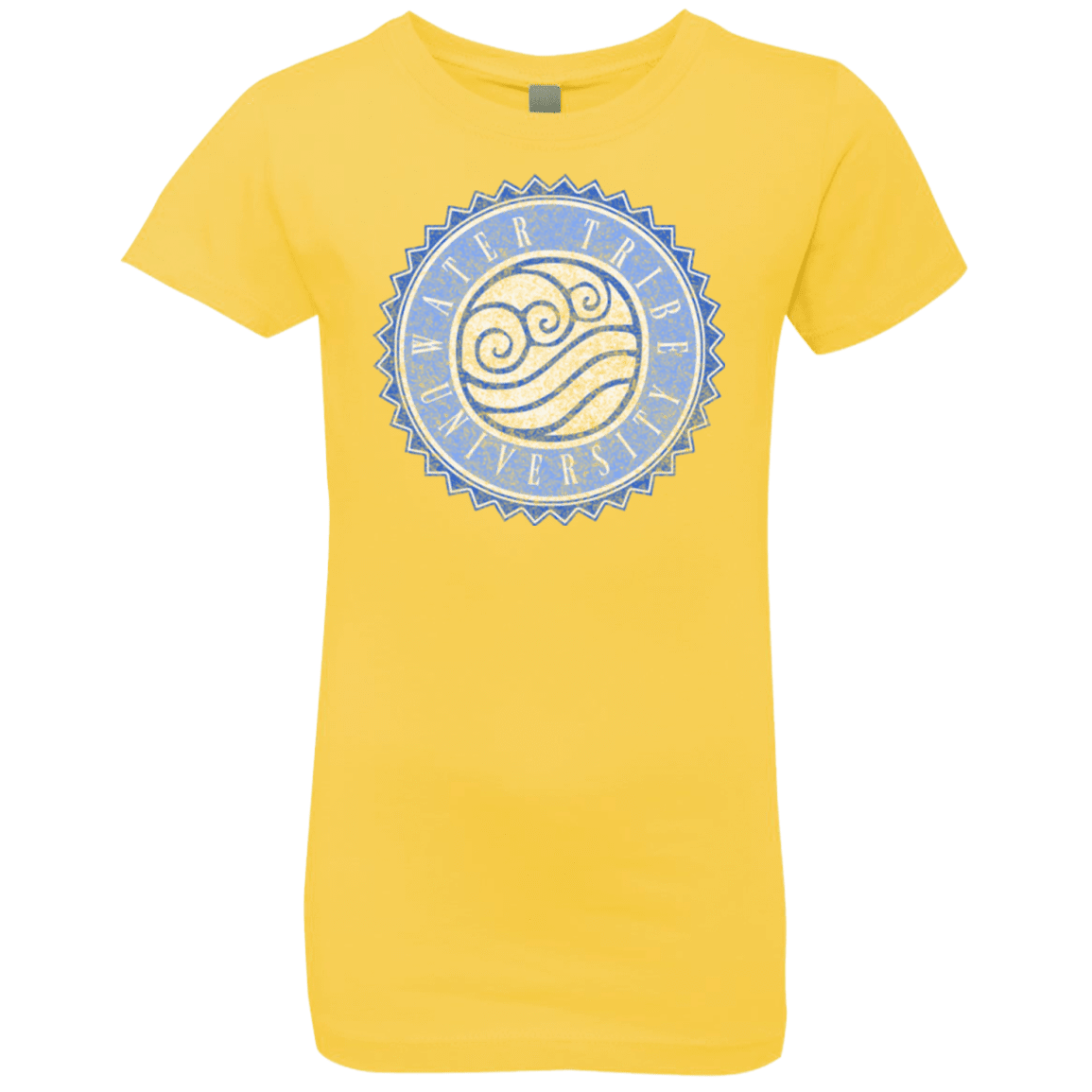T-Shirts Vibrant Yellow / YXS Water tribe university Girls Premium T-Shirt