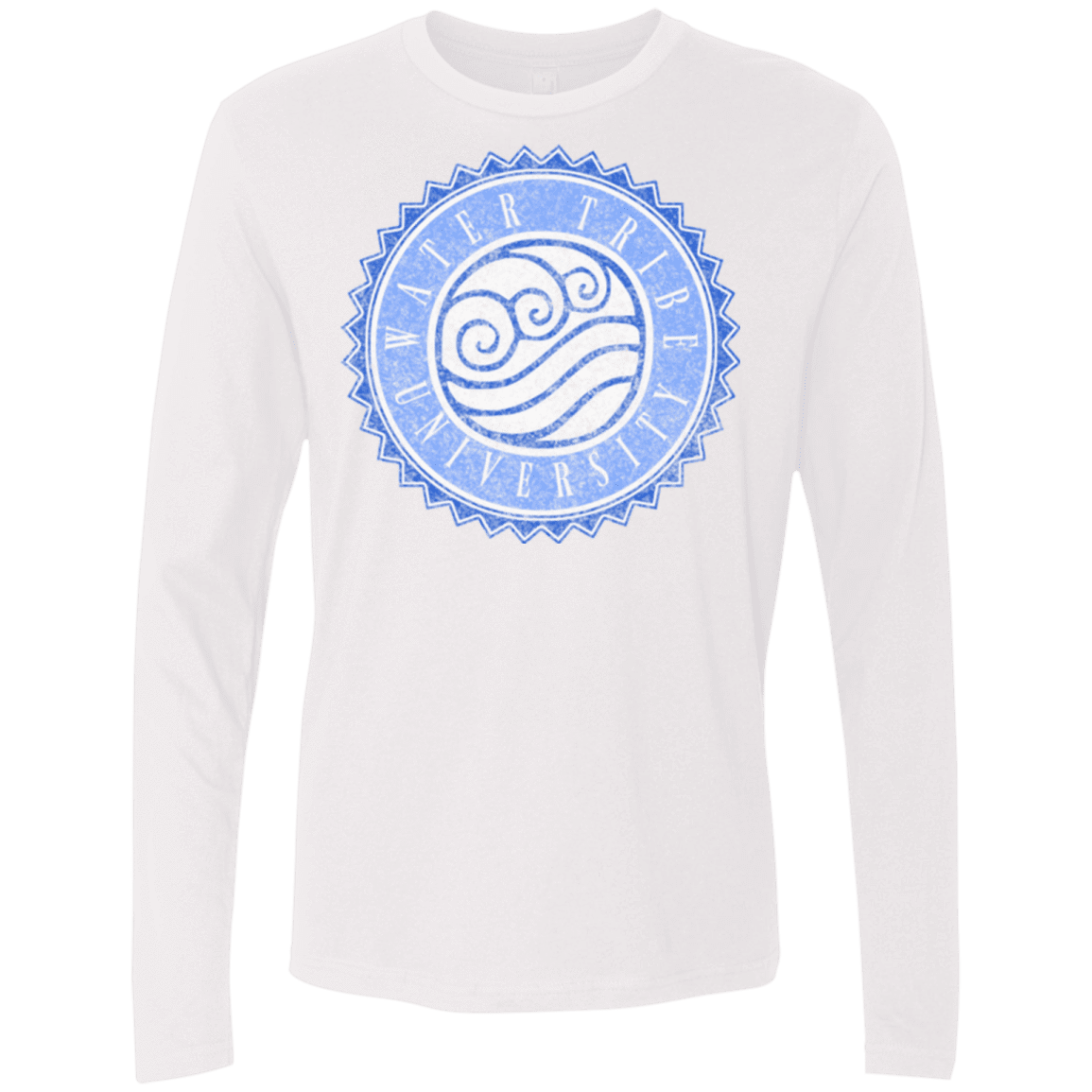 T-Shirts White / Small Water tribe university Men's Premium Long Sleeve