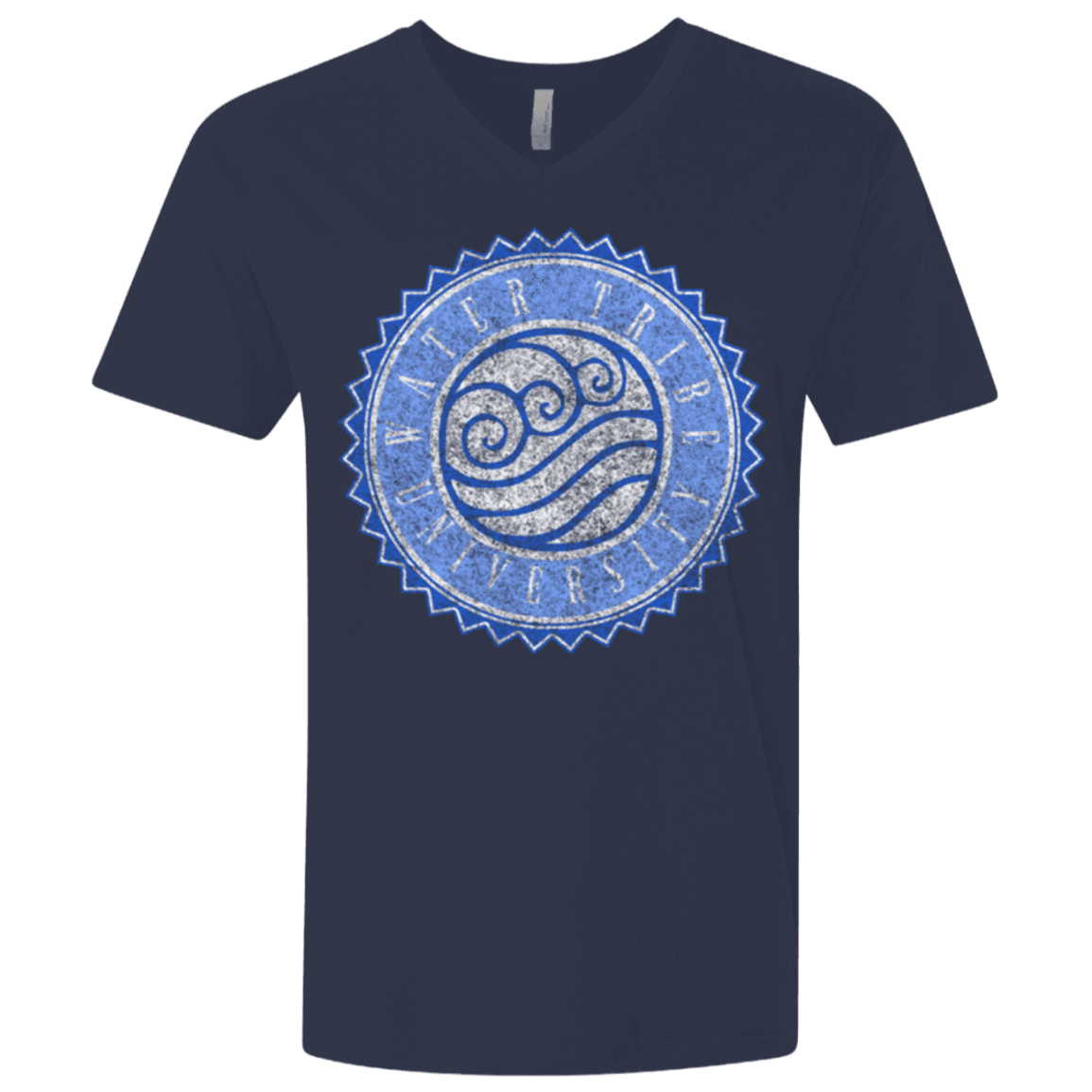 T-Shirts Midnight Navy / X-Small Water tribe university Men's Premium V-Neck