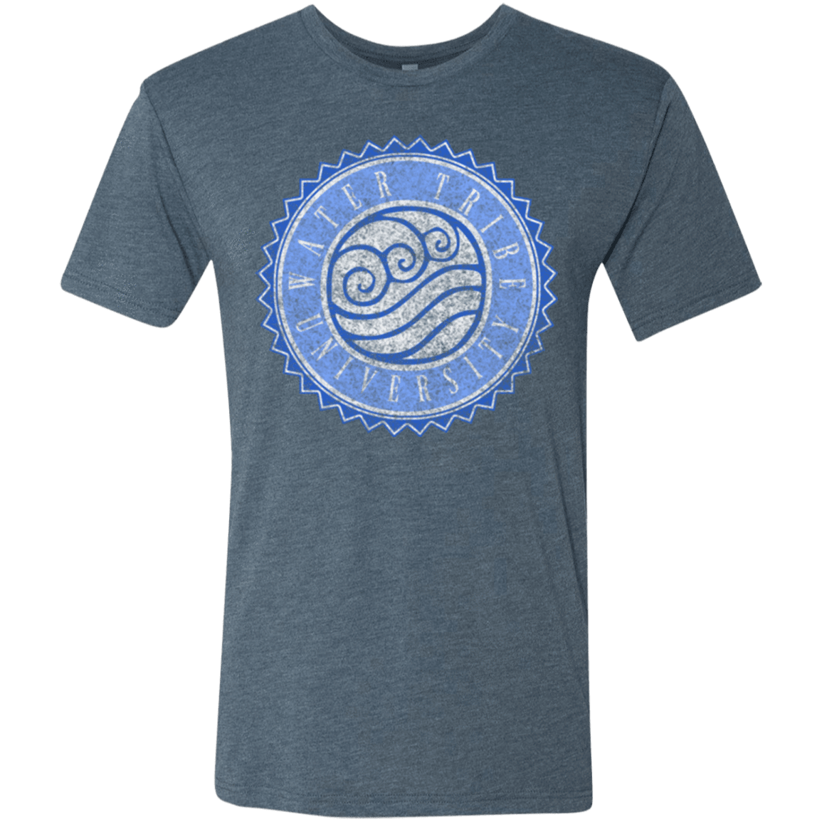 T-Shirts Indigo / Small Water tribe university Men's Triblend T-Shirt