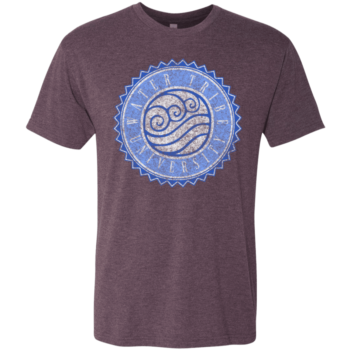 T-Shirts Vintage Purple / Small Water tribe university Men's Triblend T-Shirt