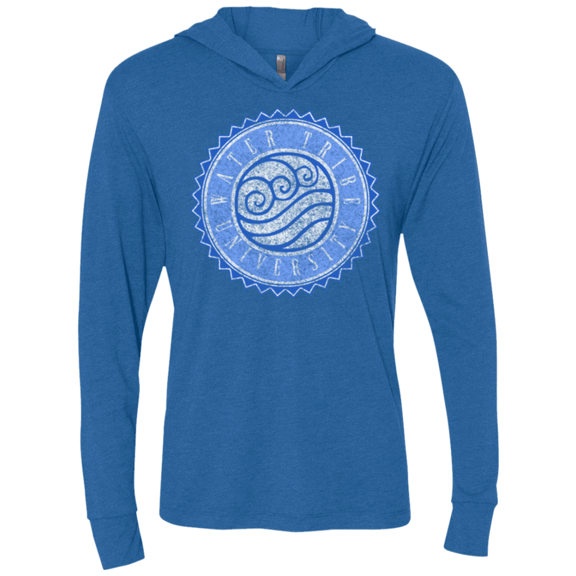 T-Shirts Vintage Royal / X-Small Water tribe university Triblend Long Sleeve Hoodie Tee