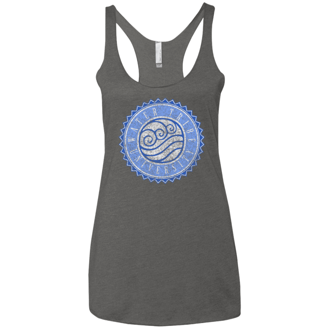 T-Shirts Premium Heather / X-Small Water tribe university Women's Triblend Racerback Tank