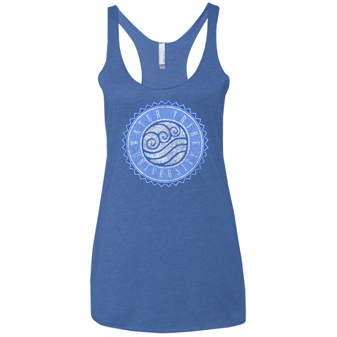 T-Shirts Vintage Royal / X-Small Water tribe university Women's Triblend Racerback Tank