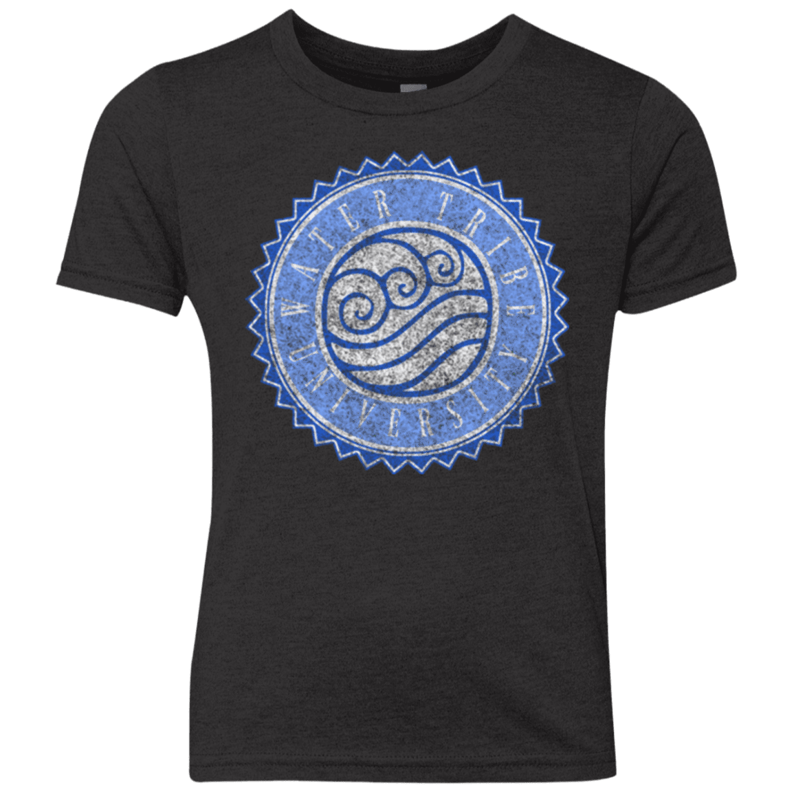 T-Shirts Vintage Black / YXS Water tribe university Youth Triblend T-Shirt