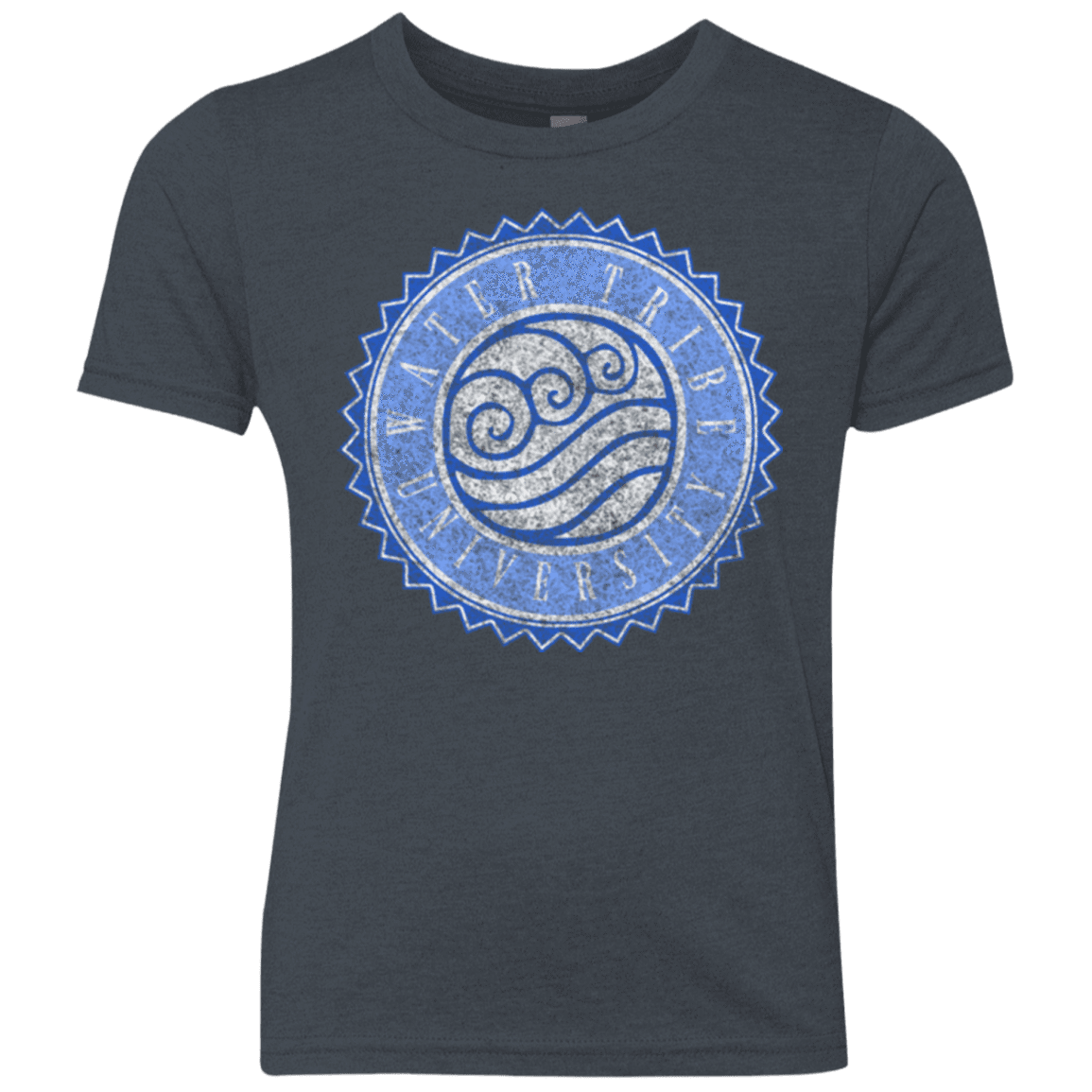 T-Shirts Vintage Navy / YXS Water tribe university Youth Triblend T-Shirt