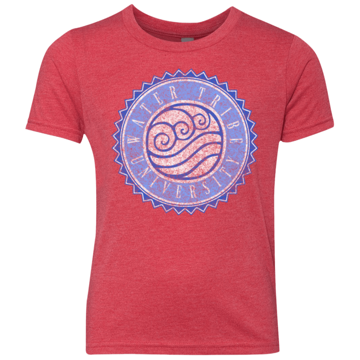 T-Shirts Vintage Red / YXS Water tribe university Youth Triblend T-Shirt
