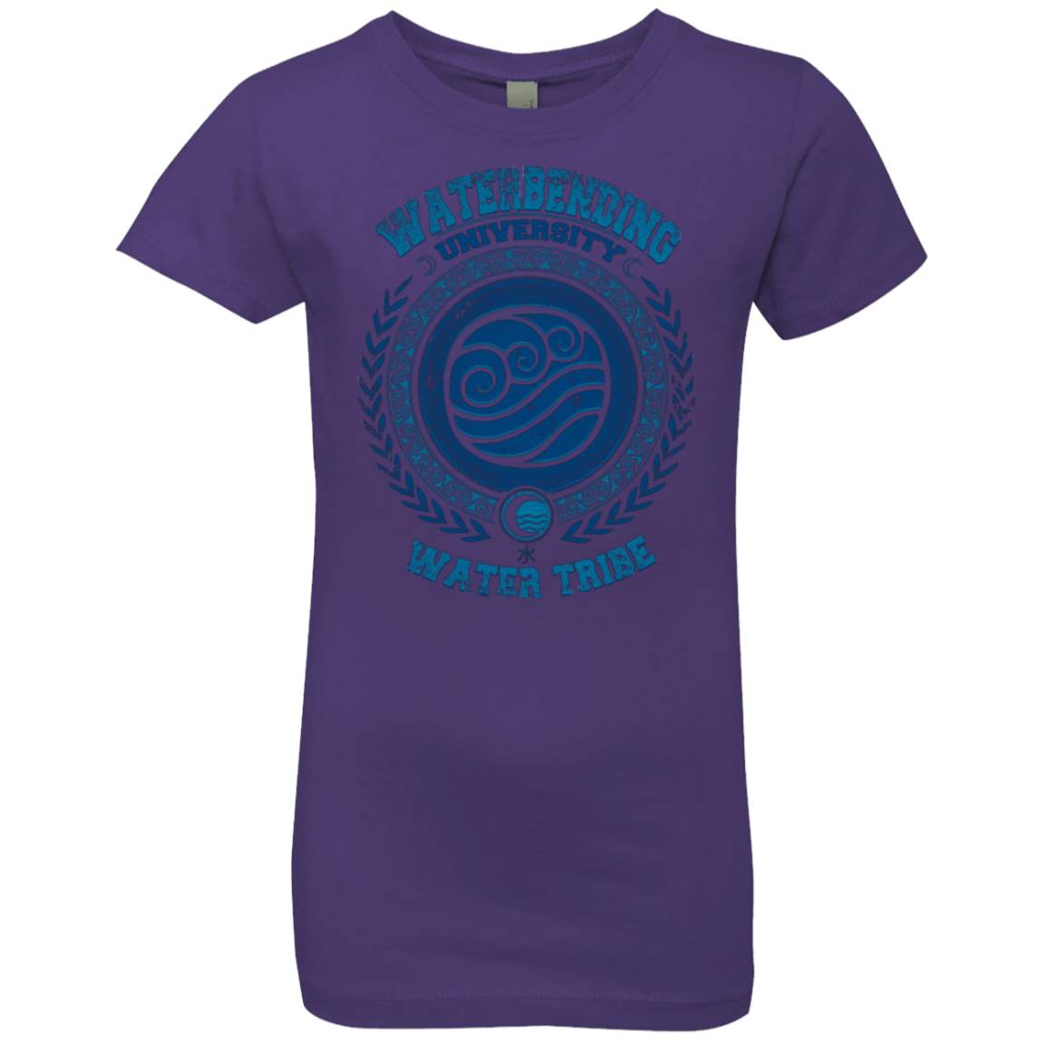 T-Shirts Purple Rush / YXS Waterbending University Girls Premium T-Shirt