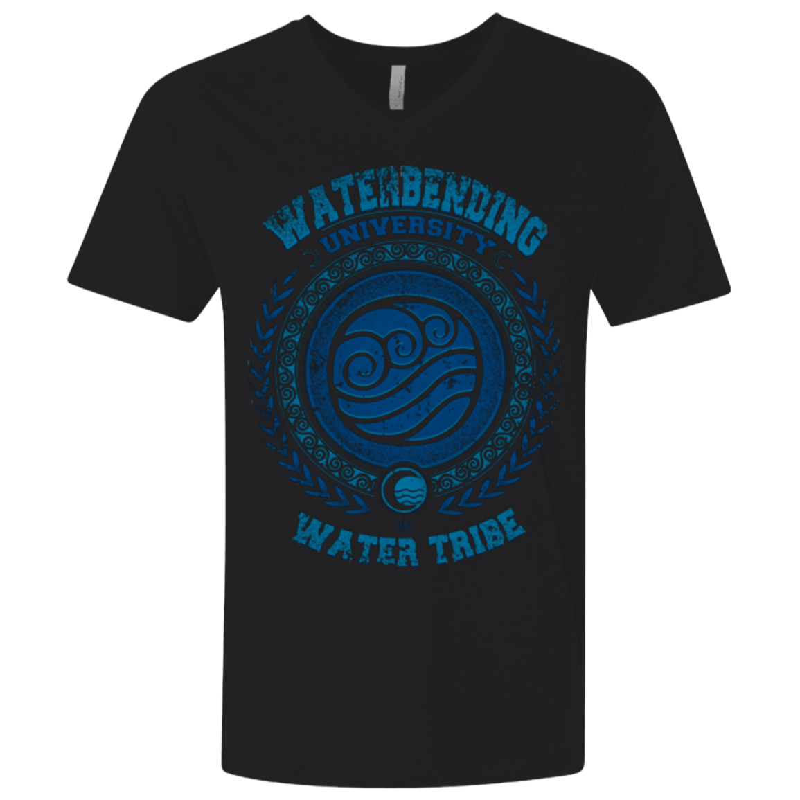 T-Shirts Black / X-Small Waterbending University Men's Premium V-Neck
