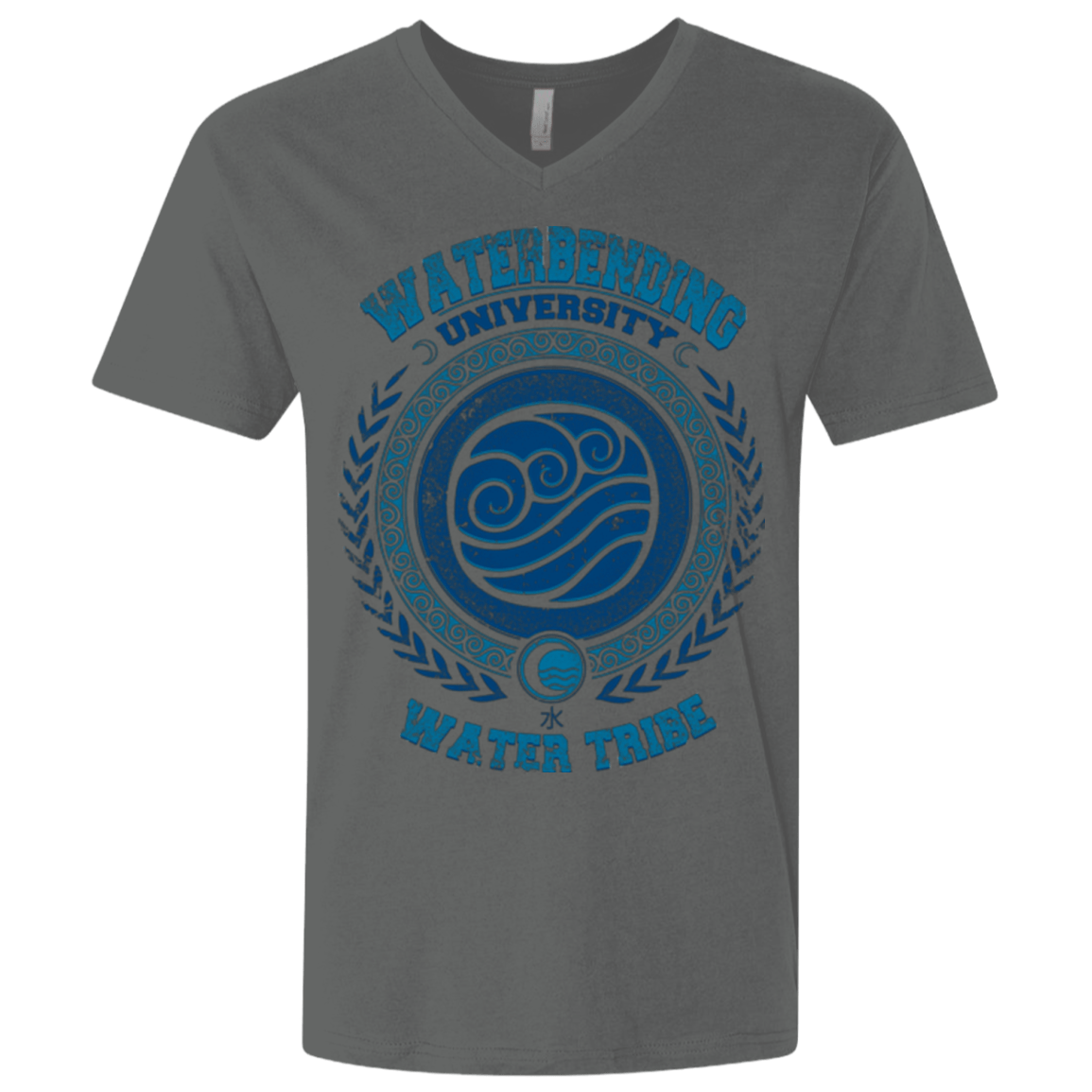 T-Shirts Heavy Metal / X-Small Waterbending University Men's Premium V-Neck