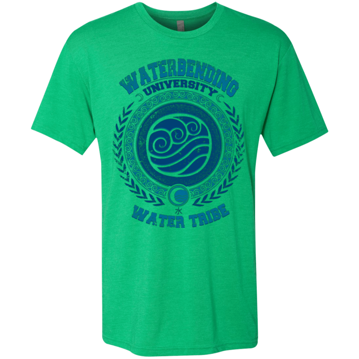 T-Shirts Envy / Small Waterbending University Men's Triblend T-Shirt