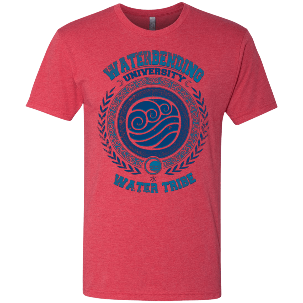 T-Shirts Vintage Red / Small Waterbending University Men's Triblend T-Shirt