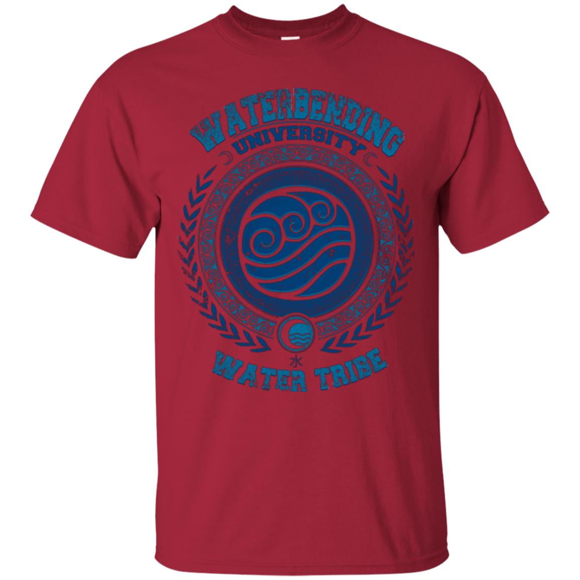 T-Shirts Cardinal / Small Waterbending University T-Shirt