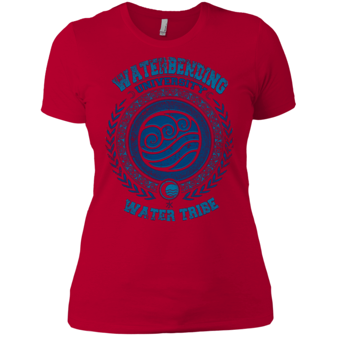 T-Shirts Red / X-Small Waterbending University Women's Premium T-Shirt