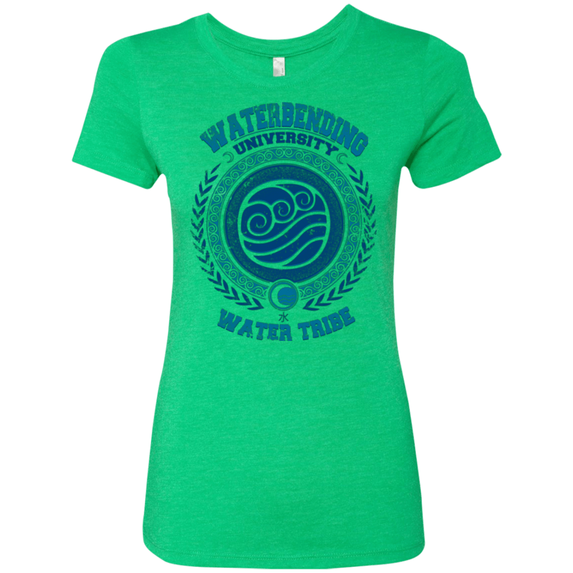 T-Shirts Envy / Small Waterbending University Women's Triblend T-Shirt