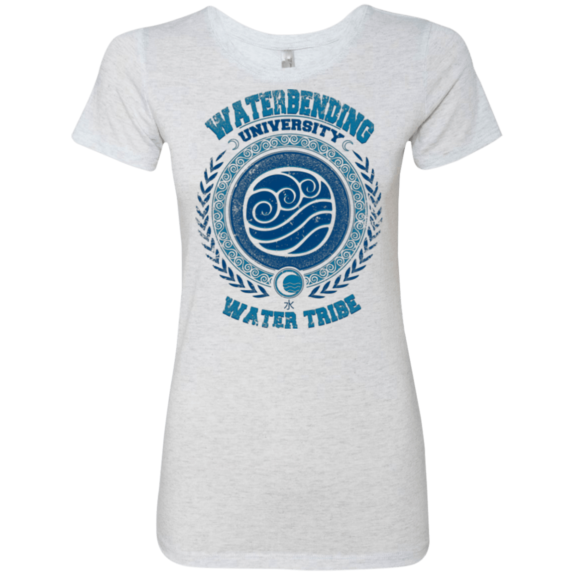 T-Shirts Heather White / Small Waterbending University Women's Triblend T-Shirt