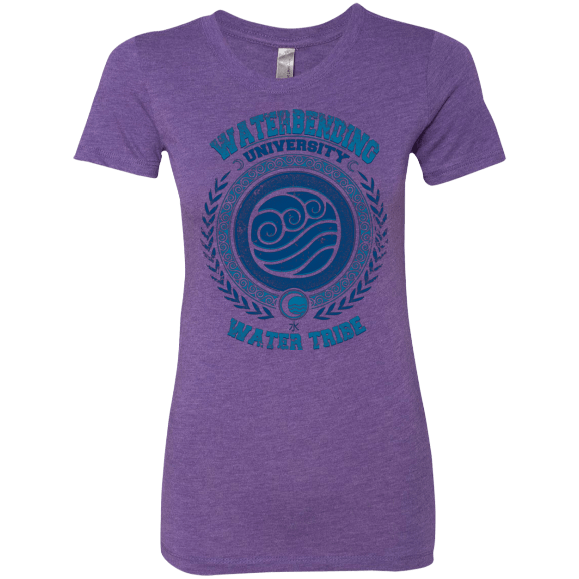 T-Shirts Purple Rush / Small Waterbending University Women's Triblend T-Shirt
