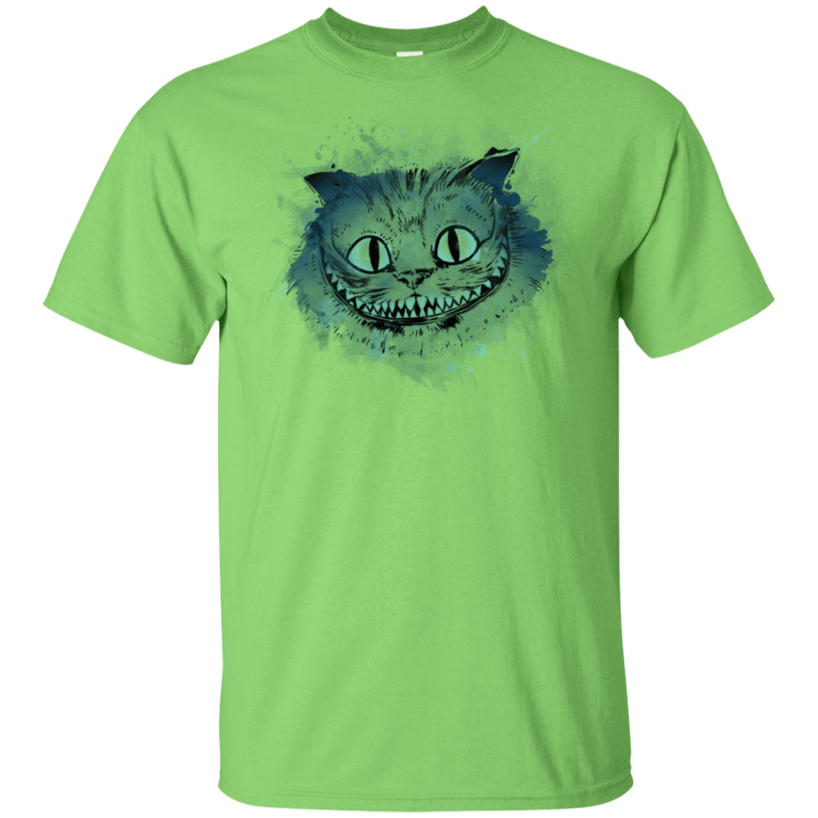 T-Shirts Lime / S Watercolor Smile T-Shirt