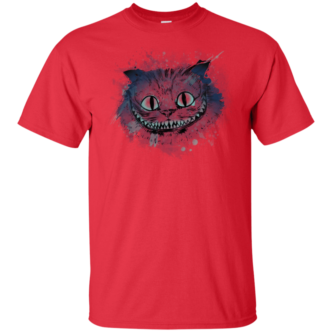 T-Shirts Red / S Watercolor Smile T-Shirt