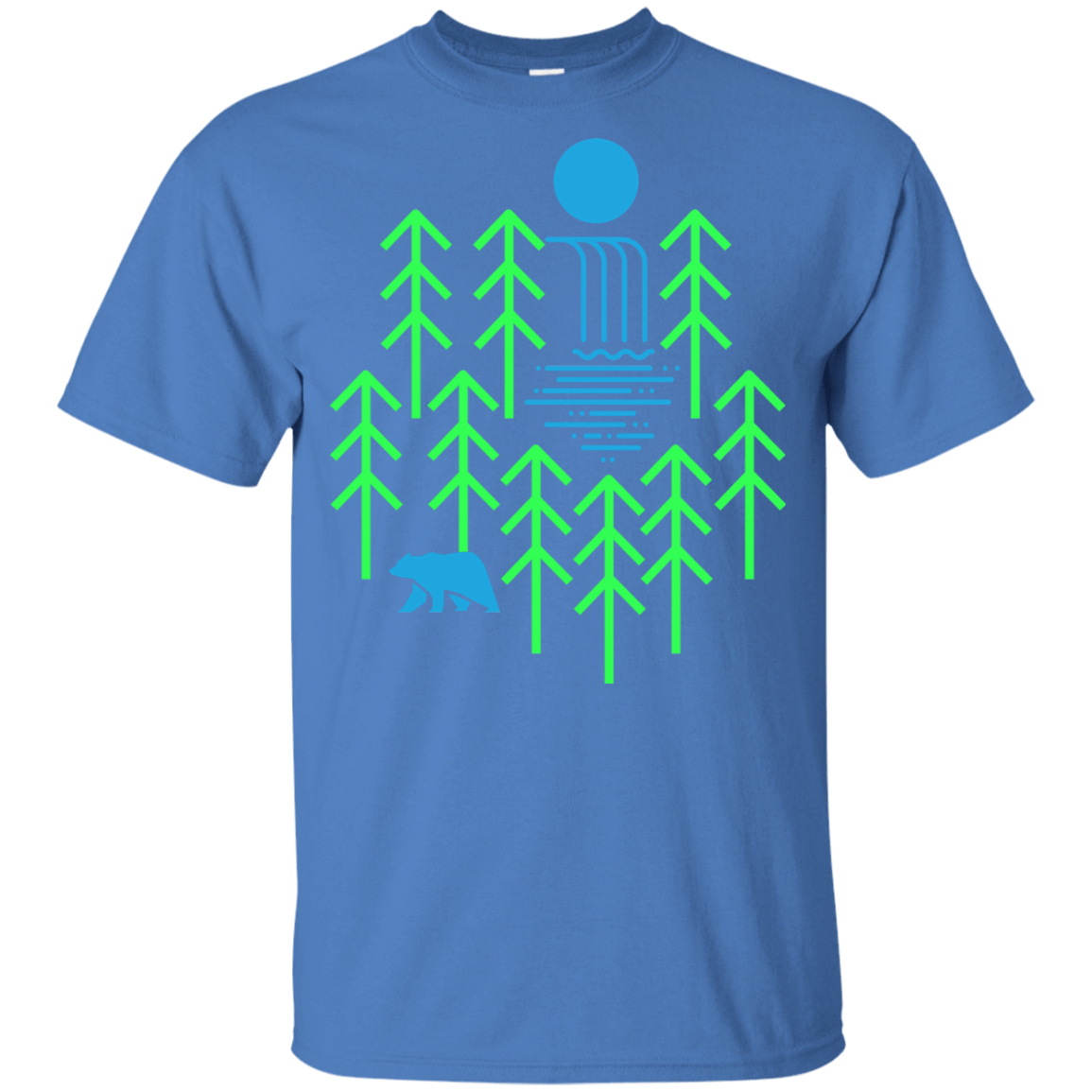 T-Shirts Iris / YXS Waterfall Lake Youth T-Shirt