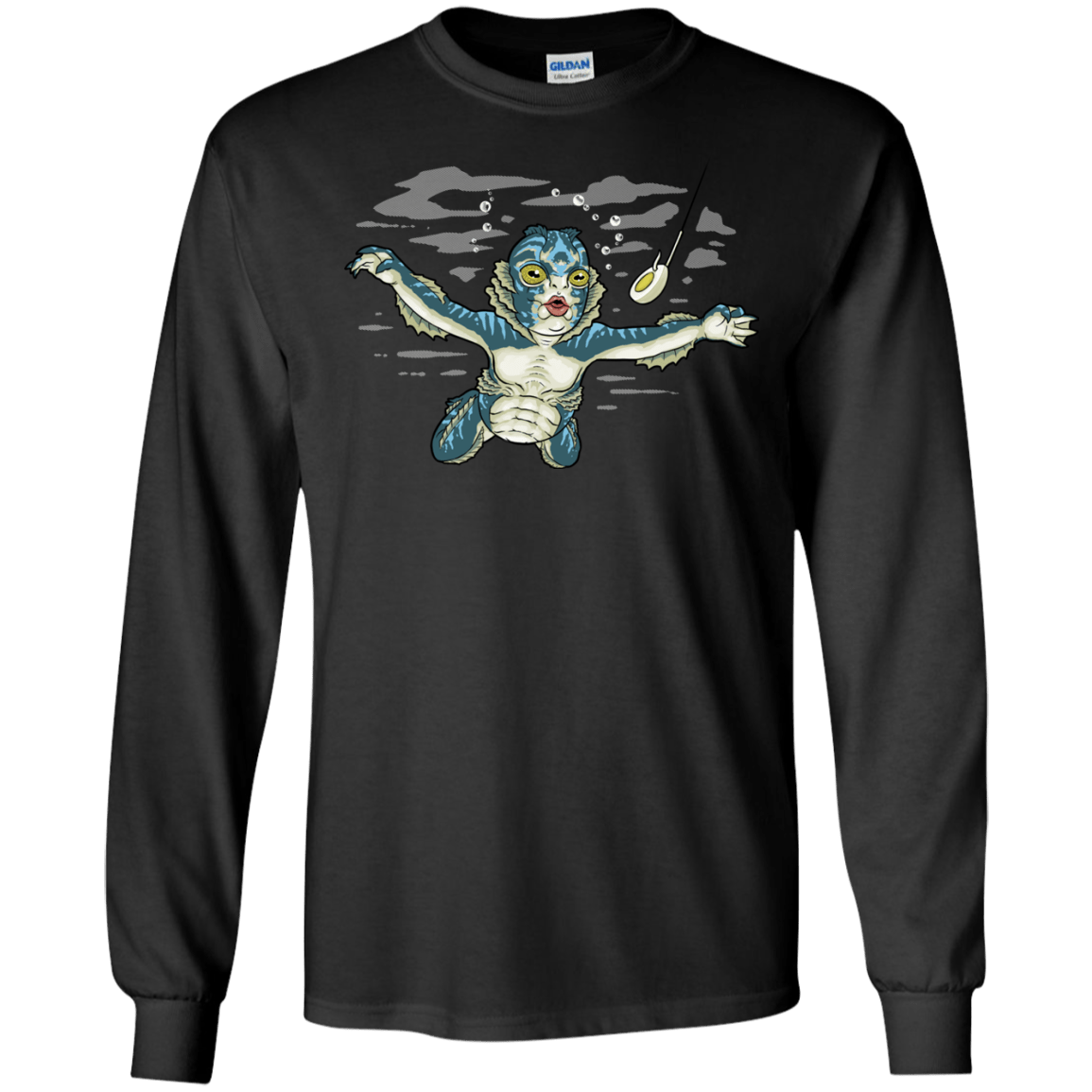 T-Shirts Black / S Watermind Men's Long Sleeve T-Shirt