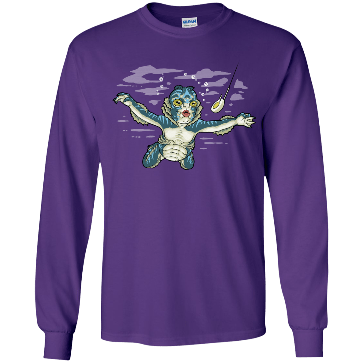 T-Shirts Purple / YS Watermind Youth Long Sleeve T-Shirt
