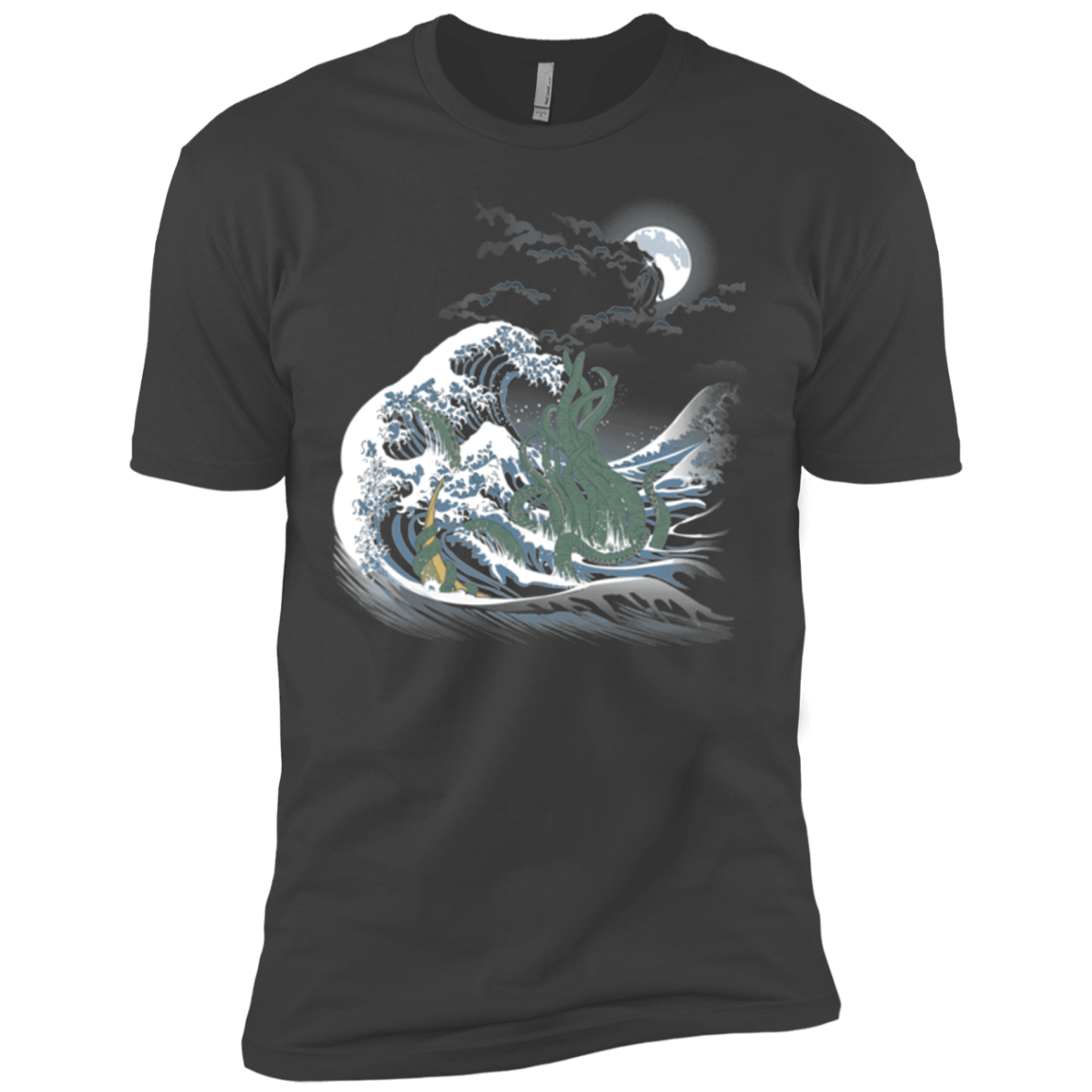 T-Shirts Heavy Metal / X-Small Wave Of R'lyeh Men's Premium T-Shirt