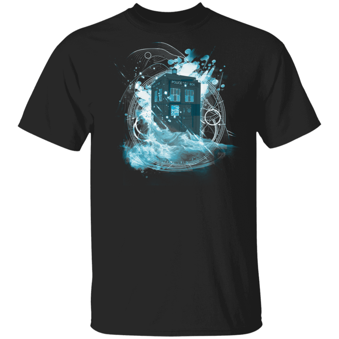 T-Shirts Black / S Waves Of Space And Time T-Shirt